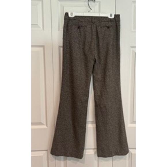 Tweed Wide Leg Pants Career Professional Business Casual Preppy - Picture 3 of 6